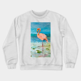 Flamingo. Costa Brava Crewneck Sweatshirt